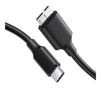 AlyKets Cavo Micro USB 3.0, Cavo da USB 3.0 Tipo C Maschio a Micro B per Disco Rigido Esterno Portatile WD My Passport e Elements, per Toshiba, Seagate, Samsung, Disco Rigido per Fotocamera Ecc