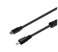 AlyKets Cavo USB da Tipo C a Mini 8-Pin, Cavo di Ricarica per Trasferimento Immagini USB con Spina USB-C UC-E6 UC-E16 UC-E17 per Fotocamere Nikon Coolpix/DSLR per PC, iPhone 15, Smartphone, MacBook