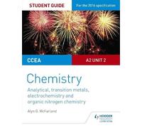 Alyn G. McFarla CCEA A2 Unit 2 Chemistry Student Guide: Analytical, (Tascabile)