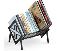 Alyoen Libreria in metallo, per desktop, colore: nero