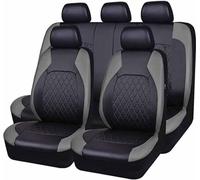 ALYOOP Set Coprisedili Auto per M-azda CX-30 CX30 2019-2025, Copri-Sedile Traspirante Impermeabile Sedili Protezion Coprisedile Pelle PU Accessori,A/9pcs Set Grey