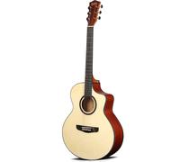 Alysee A140-CE-N Natural Chitarra acustica elettrificata auditorium cutaway