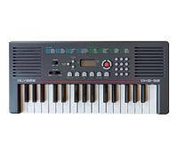Alysée AKB-32 - Tastiera Musicale Portatile con 32 Tasti, Pianola Scuola Media Compatta con 30 Brani Dimostrativi, Ingresso Power Bank e Caricatore Cellulare, Uscita Cuffie, Strumenti Musicali Bambini