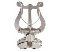 Alysee Leggio direzionemusica.it Letturino da Marcia per Trombone (Ottone cromato) doppia Lyra Lyre Leggii musicali sdms533n