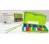 Alysée - MT25-C-GR Metallofono con 25 Piastre Cromatiche, Astuccio c/Maniglia e Mallets Inclusi, Strumenti a Percussione, Metallofono Scuola Media con 25 Tasti Compatto Facile da Trasportare, Xilofono