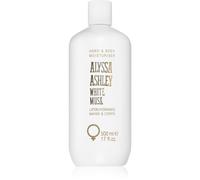 Alyssa Ashley - Crema Corpo e Mani Dopo Doccia o Bagno al Muschio Bianco, Lozione Musk per Pelle Idratata, Sana, Elastica e Giovane - Adatto a Tutti i Tipi di Pelle - 500ml