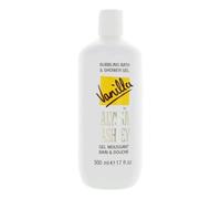 Alyssa Ashley - Bagnoschiuma alla Vaniglia, Docciaschiuma, Gel Doccia Delicato per Detergere, Idratare Pelle e Revitalizzarla - 500 ml
