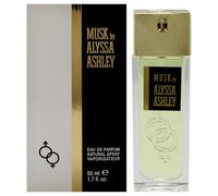 Alyssa Ashley - Musk Eau de Parfum, Profumo al Muschio Bianco - 50ml