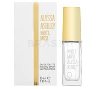 Alyssa Ashley - White Musk Eau de Toilette, Profumo Donna al Muschio Bianco - 25ml
