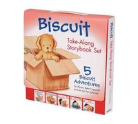 Alyssa Satin Capucilli Biscuit Take-Along Storybook Set (Tascabile) Biscuit