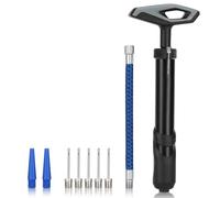 Alyvisun Pompa per Palloni con Manico, Kit Pompa Palloni Portatile, Pompa Palloncini con Ago e Tubo di Estensione per Basket, Pallavolo, Pallone, Tubo in Lega di Alluminio Durevole