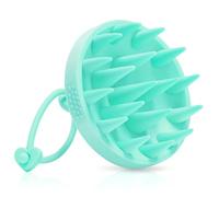 Alyvisun Spazzola Massaggiatore Cuoio Capelluto, Massaggio per Lavare i Capelli in Silicone per la Crescita dei Capelli | Rilassamento e Pulizia Della Testa | Esfoliante del Cuoio Capelluto - Verde