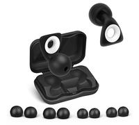 Alyvisun Tappi Orecchie per Dormire in Silicone, Tappi per le Orecchie Antirumore, Earplugs Riutilizzabili per Sonno, Viaggi, Studio e Lavoro (S/L)