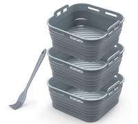 Alyvisun Teglia Silicone per Friggitrice ad Aria con Pennello per Olio