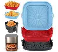 Alyvisun Teglie in Silicone per Friggitrice ad Aria 3 Pezzi