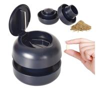 Alyxen Tagliapillole e Frantoio per Pillole, Separatore di Pillole Portatile, Frantumatore per Compresse, Taglia le Pastiglie Facilmente, Trita Compresse per Anziani Bambini Animali Viaggi (Blu)