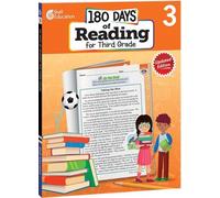 Alyxx Melendez Melissa La 180 Days™: Reading for Third Grade, 2nd E (Tascabile)