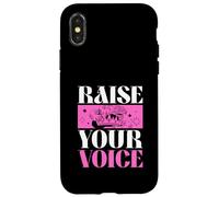 Alza la voce (Protesta) (Grafica) Custodia per iPhone X/XS