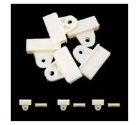 Alzacristalli 80320 01G00 5 Pezzi Supporto Per Canale In Vetro Per Finestra Bianco Clip Di Fissaggio Per Rivetti In Plastica Per Nissan Regolatore Finestrino