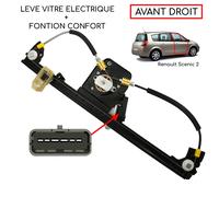 Alzacristalli Anteriore Destro con Motore Comfort per Scénic 2 (2003-2009)