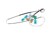 Alzacristalli automatico Kit Di Riparazione Del Regolatore Del Finestrino Per A6 4B C5 1997-2005 Anteriore Sinistro O Destro 4B0837461 4B0837462 Alzacristalli elettrici anteriori(Anteriore sinistro)