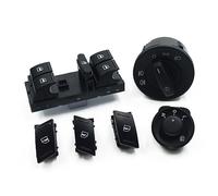 Alzacristalli Compatibile Con SKODA Per Octavia MK2 1Z Master Electric Power Finestra Faro Specchietto Laterale Interruttore Pulsante 1Z0941431E 1Z1959565A 1Z0959858B