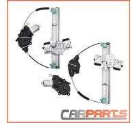 Alzacristalli Con Motore Posteriore L+R per Ford Fiesta V Jd Jh VI CB1 Ccn