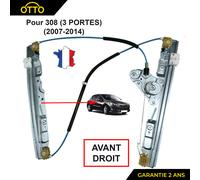Meccanismo Alzacristalli Monte Vetro Passeggero Peugeot 308 I 3) 9222CV 9222EC
