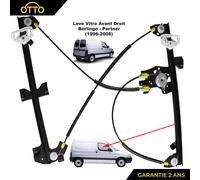 Alzacristalli Elettrici Anteriore Destro per Berlingo Partner Meccanismo