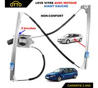 Alzacristallo Anteriore Sinistro per Laguna 2 Motore Non Comfort Attacco 2 Fili