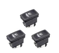 Alzacristalli Elettrici Interruttore Per VW Per Polo Per Golf Per Jetta MK2 BDP605 191 959 855 Interruttore Controllo Alzacristalli Pulsante Accensione Plastica Nera 3 Pezzi 191959855