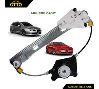 Alzacristalli Elettrici Posteriore Destra per Alfa 159 Berlina O Sportwagon