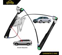 Alzacristalli Elettrici senza Motore Anteriore Sinistro per Audi A4 1994-2001