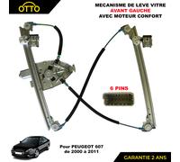 Alzacristalli Elettrico Anteriore Sinistro Nuovo Pinze per 607 2000-2011