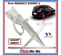 Meccanismo Alzacristallo Elettrico Anteriore Destro Pinze per Scenic 3 - 5 Porte