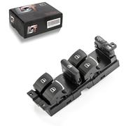 Alzacristalli Elettrico Interruttore Cromo Anteriore Sinistra per VW Passat 3B