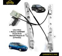 Meccanismo Alzacristallo + Motore Comfort Anteriore Destro Megane 5 Porte