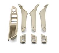 Alzacristalli Finestrino Per BMW Serie 5 F10 F11 F18 520i 523i 525i 528i 535i 7pcs Set Car Interior Plastica Porta Bracciolo Finestra Interruttore Pannello Maniglia Pulsantiera Finestra (Color : Oyst