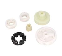 alzacristalli motor guarda 6 pezzi-Duokon Corredo dell'ingranaggio dell'ingranaggio del motore di vetro della finestra dell'automobile di 6Pcs ABS, ingranaggio del motore di sollevamento di vetro