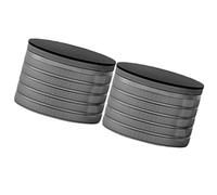Alzacristalli multiuso regolabili per mobili da 23 mm a 37 mm, 2 pezzi