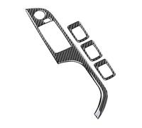 Alzacristalli Per B&MW E90 Per 3 Serie 2005-2012 Finestra Automobile Interruttore Ascensore Pulsante Pannello Telaio Copertura Trim Adesivi Decorativi Interni(Grey)