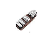Alzacristalli Pulsantiera Interruttore Finestra Dell'auto Pulsante Principale Controller In Vetro Sedile Conducente Per GLC Per Benz Per W205 Per W253 2015-2021 2059056811(Brown)