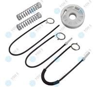 Alzacristalli Riparazione Flessibile Freno - Frontale SX per Smart Roadster 452