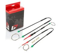Alzacristalli Riparazione Flessibile Freno Set Anteriore SX Dx per Ford Focus II