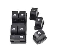 Alzacristallo 1 Pezzo Per Per A4 Per B6 Per B7 2003-2008 Auto Elettrica Energia Master Finestra Interruttore Pulsante Accessori(Set)