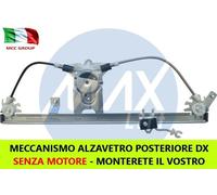 ALZACRISTALLO ALZAVETRO MECCANISMO POST DX PER RENAULT MODUS DAL 10/2004 AL 2013