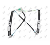 Alzacristallo anteriore ABAKUS 130-003-021 per AUDI A3 2.0 TDI 16V