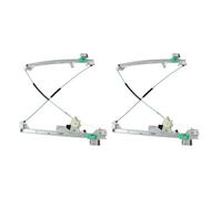 Alzacristallo Anteriore Compatibile con Chevy per Silverado 1500 1999-2006 Anteriore Sinistro Anteriore Destro 2 pezzi Regolatore alzacristalli elettrico Ricambi motore auto 741-644 741-645