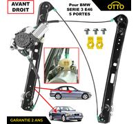 Alzacristallo Anteriore Destro Per BMW Serie 3 E46 1998-2005 Berlina 0130821717