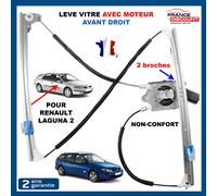 Alzacristallo Anteriore Destro per Laguna 2 Motore Non Comfort Presa 2, Estate